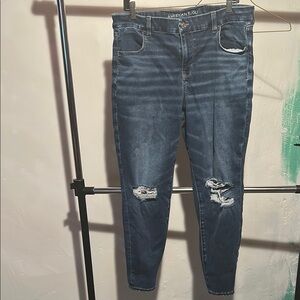 American Eagle Outfitters Women's Blue Jeans